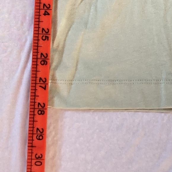 Preloved Reclaimed Vintage Men's Mint Green T-Shirt with Artistic Print fits M - Picture 5 of 11